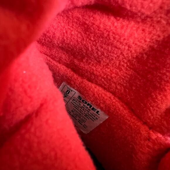 Sorel unisex Whitney II Strap Snow Boots - Waterproof, Insulated SZ 8 Toddler - Picture 6 of 6